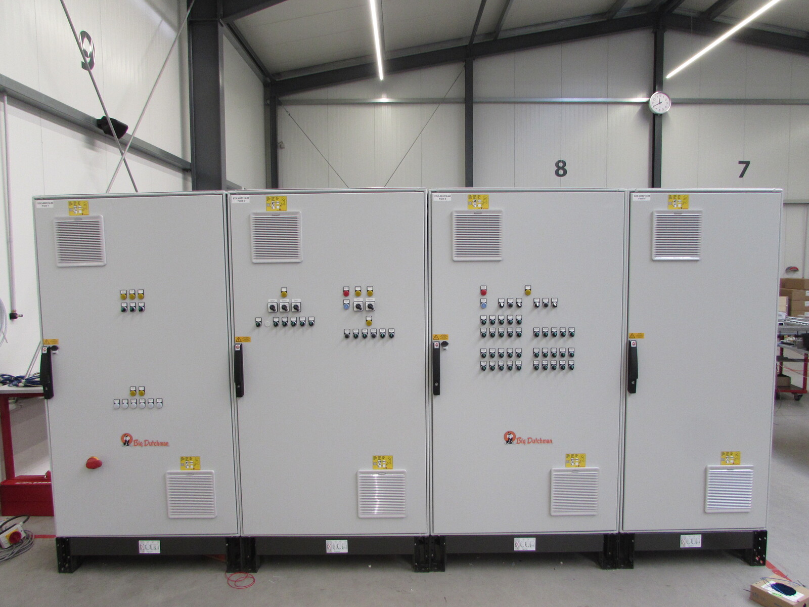 Control cabinet layers level 1